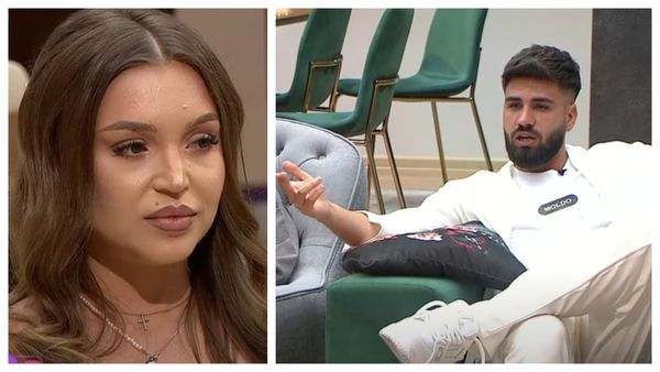 Derapaj grav în fața camerelor. Afirmația Veronicăi l-a scos din sărite pe Moldo. NU o să-ți vină să crezi ce a spus! Prezentatoarea TV a fost nevoită să intervină de urgență: "Gata, vă rog!". Concurentul din Casa Iubirii, de necontrolat: "Doamne!"