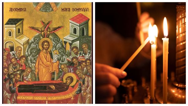 Sărbătoare cu cruce roșie pe 15 august 2025, &icirc;n CALENDARUL ORTODOX. Tradiții și obiceiuri de Adormirea Maicii Domnului sau Sf&acirc;nta Maria Mare