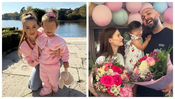 Ți se rupe sufletul! Fiica Teodorei Marcu, prima aniversare fără mama ei! Micuța Emma era în brațele tinerei când a fost împușcată mortal. IMAGINI de la petrecere