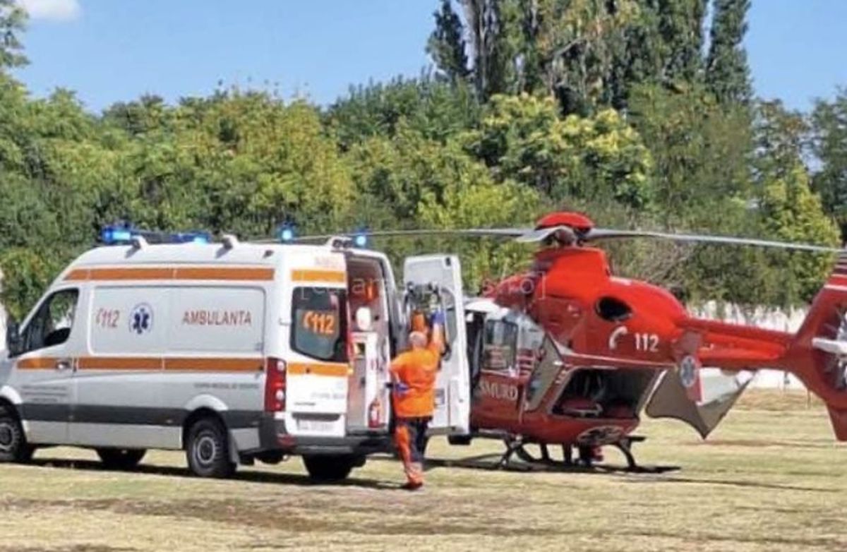 Femeie injunghiata la Calarasi, transportata de urgenta la Bucuresti