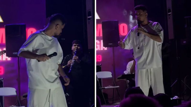 SCANDAL pe scenă! Babasha, atacat cu sticle &icirc;n timpul unui concert: &bdquo;Cine a făcut treaba asta? Dacă nu spuneți, las microfonul și plec.&rdquo; Artistul a PLECAT, fanii au rămas mască!