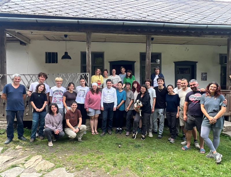 Nicușor Dan a ajuns zilele acestea la Roșia Montană 