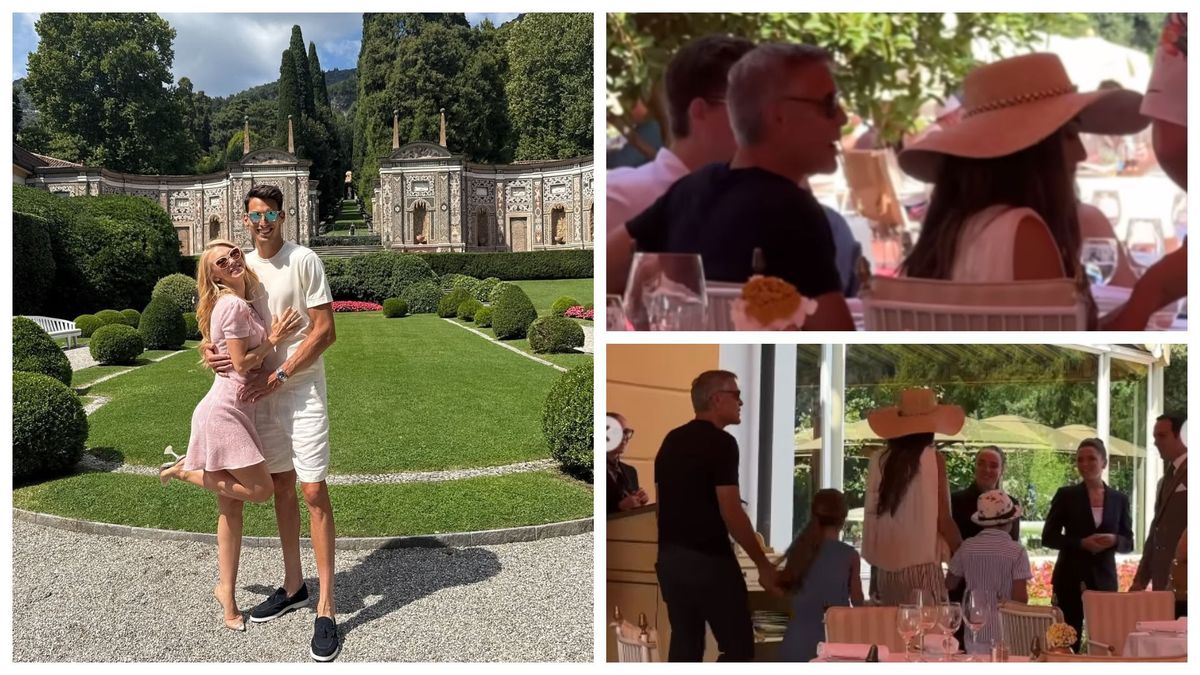 Andreea Bălan, vacanță în Italia, alături de George Clooney