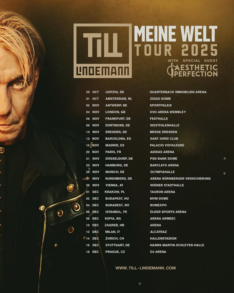 Data la care Till Lindermann va cânta în România 