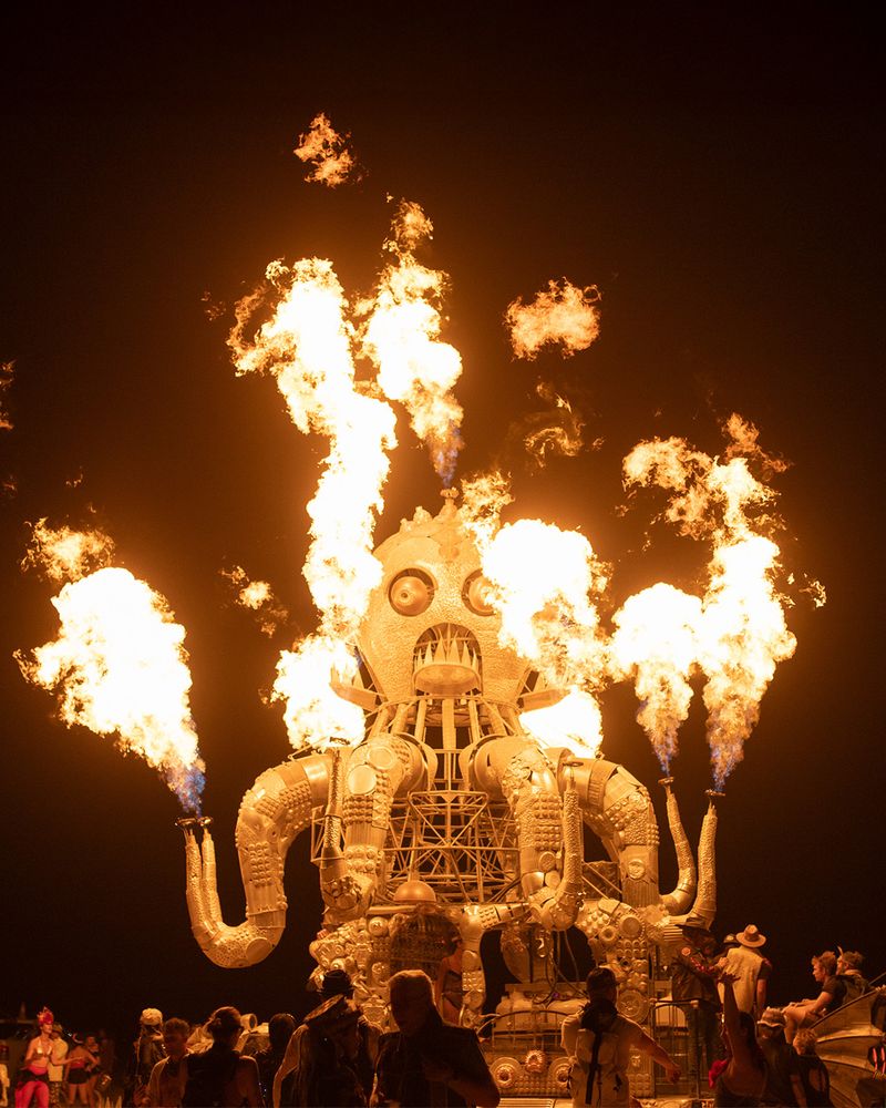 Burning Man a bifat încă o ediție controversată în 2025