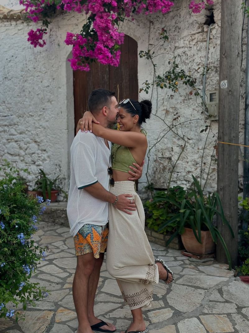 Oana și Vlad Gherman, surprinși într-o destinație de VIS