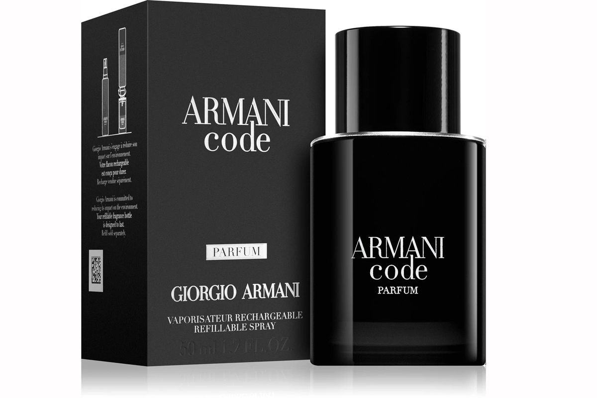 (P) Armani Code Parfum: unul dintre cele mai apreciate parfumuri reîncărcabile pentru bărbați