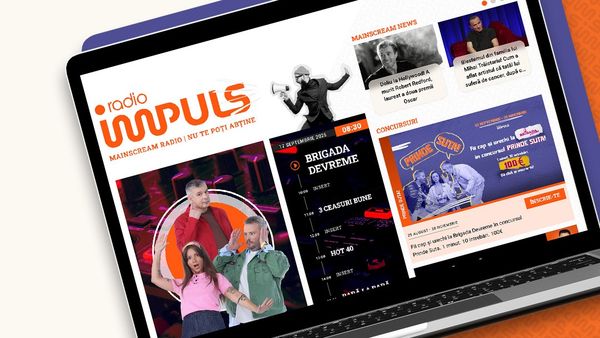 Radioimpuls.ro, site-ul oficial al Radio Impuls, un nou look pentru o identitate fresh