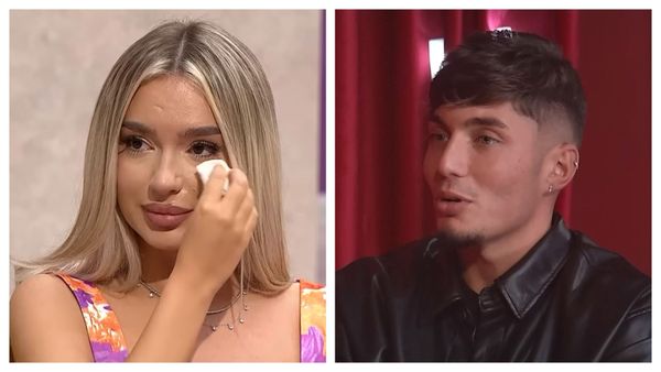 Naomi a pl&acirc;ns &icirc;n hohote după discuția cu Dorobanțu din Camera Roșie: &bdquo;Tu cred că nu realizezi ce ai făcut&rdquo;. Concurenta din &bdquo;Casa Iubirii&rdquo; a clacat &icirc;n fața camerelor. Nu a putut nici măcar să asculte ce are de spus colegul ei