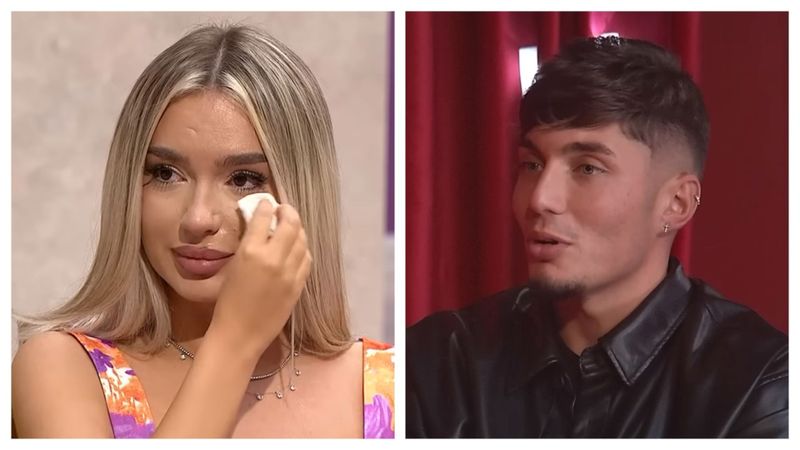 Naomi a pl&acirc;ns &icirc;n hohote după discuția cu Dorobanțu din Camera Roșie: &bdquo;Tu cred că nu realizezi ce ai făcut&rdquo;. Concurenta din &bdquo;Casa Iubirii&rdquo; a clacat &icirc;n fața camerelor. Nu a putut nici măcar să asculte ce are de spus colegul ei