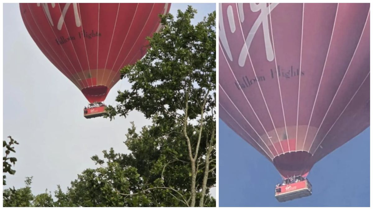 Un bărbat a murit după ce a căzut dintr-un balon cu aer cald