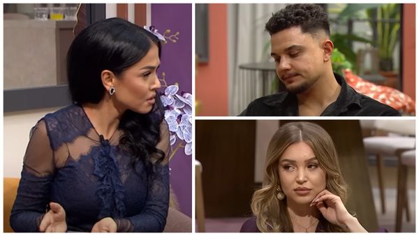 Veronica, stânjenită de gestul lui Andrei. Prezentatoarea TV, în stare de șoc când a auzit: "Nu cred că ai zis asta! De ce?". Ce a spus concurentul din Casa Iubirii a depășit orice așteptare. A scos la iveală DETALII care nu fuseseră menționate public 