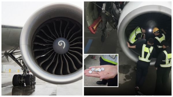 HAOS PE AEROPORT! O bătrânică în vârstă de 80 de ani a aruncat cu monede în motoarele avionului „pentru a purta noroc pasagerilor”. Zborul a avut întârziere de 5 ore. Ce a urmat după "ritualul femeii" pare scenariu de comedie neagră 