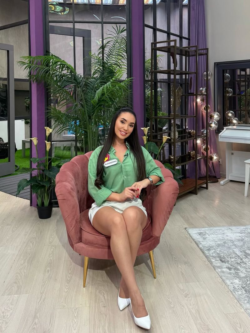 Ce a pățit Alexandrina imediat după anunțul prezentatoarei TV  