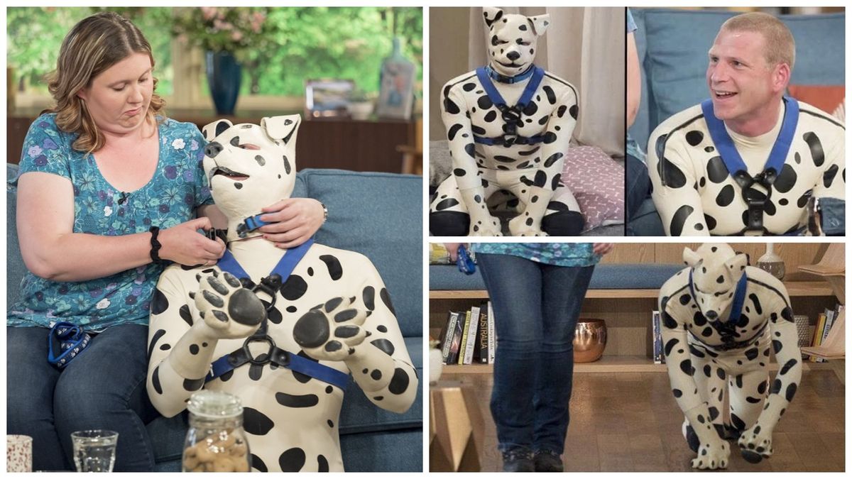 Un bărbat de 32 de ani trăiește ca un dalmațian