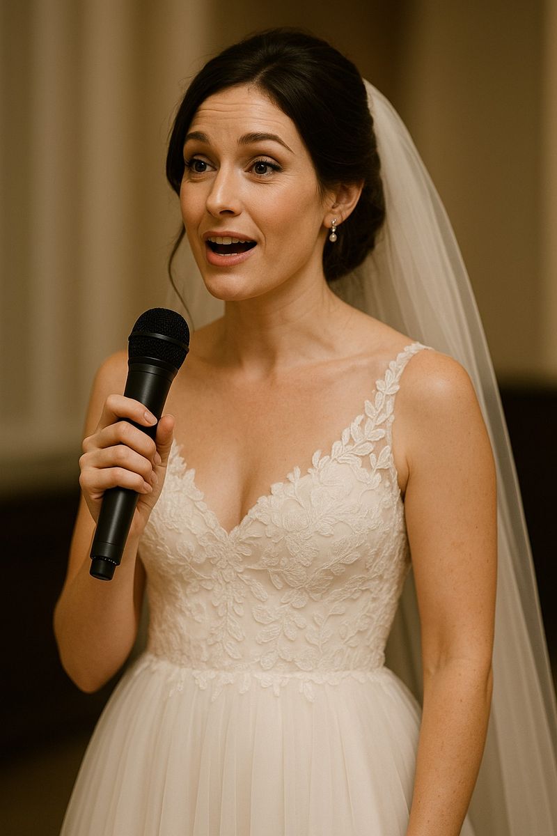 Mireasa care și-a confruntat viitorul soț în timpul nunții