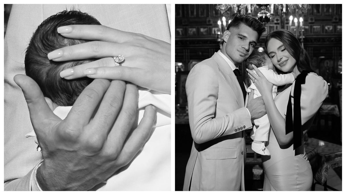 Primele imagini cu băiețelul Elenei și al lui Ianis Hagi 