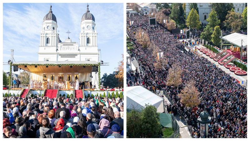 PROGRAMUL pelerinajului religios de la Iași &icirc;n 2025. Mii de oameni stau la r&acirc;nd &icirc;n ploaie să se &icirc;nchine la moaștele Sfintei Cuvioase Parascheva