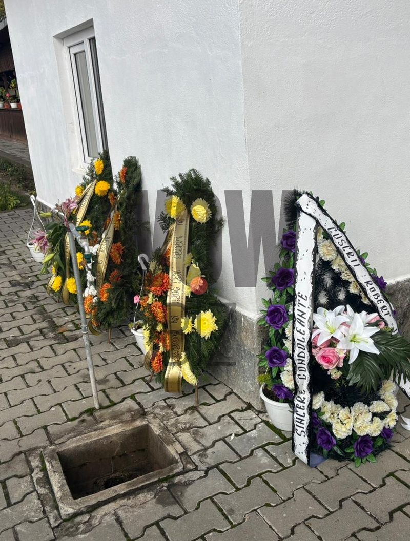 Primele imagini de la înmormântarea Elenei, femeia de 35 de ani ucisă pe trecerea de pietoni 