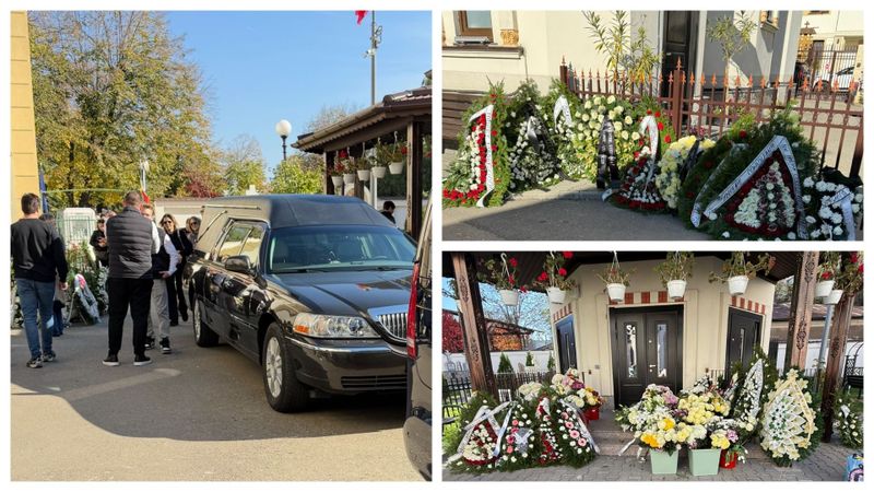 IMAGINI care rup sufletul! Apropiații sunt îngenunchiați de durere la înmormântarea Ștefaniei Szabo. Doctorița este condusă astăzi pe ultimul drum