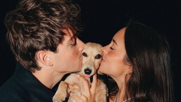 ”Tati vrea să se căsătorească cu tine”. Cererea în căsătorie inedită a lui Charles Leclerc, ajutat de câinele său Leo