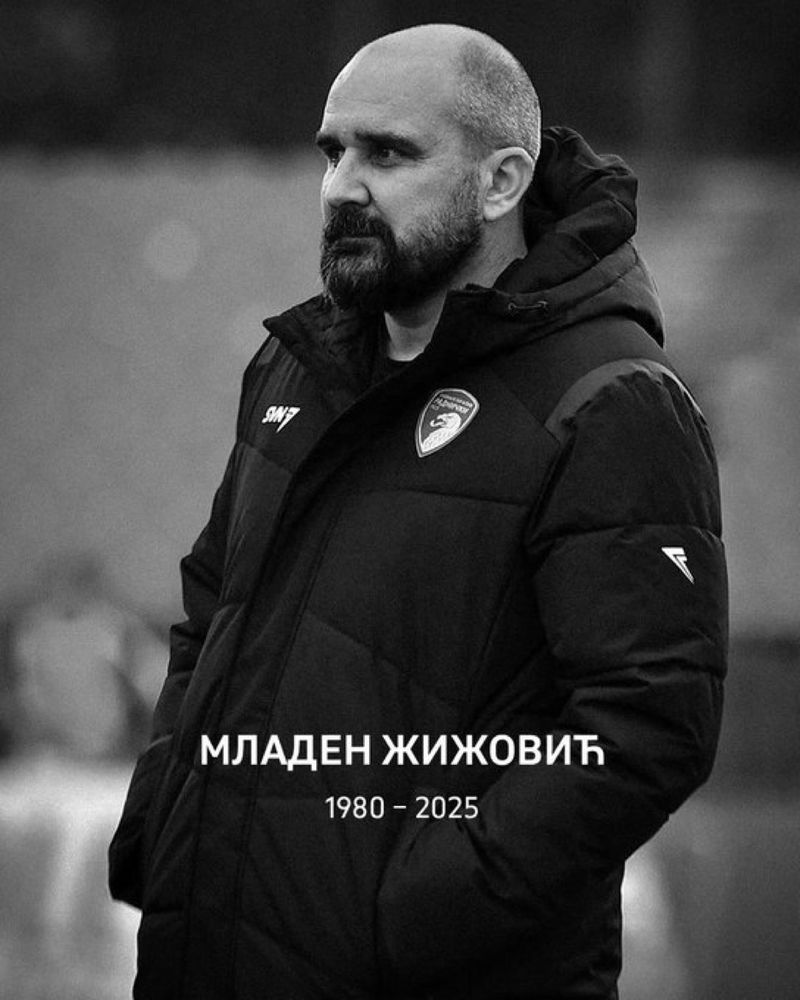 Mladen Zizovic s-a prăbușit pe teren în timpul meciului și a murit în drum spre spital 