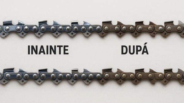 (P) Lanțul de drujbă, &icirc;nainte și după fiecare utilizare. Ce trebuie să faci?