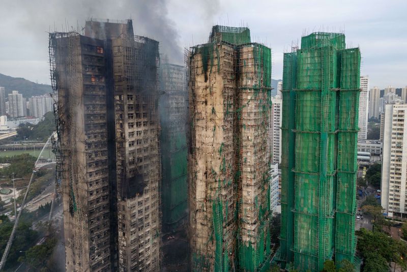 Noi detalii despre incendiul din Hong Kong 