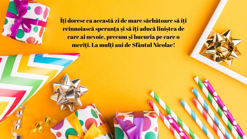 Urări și felicitări de Sfântul Nicolae 2025