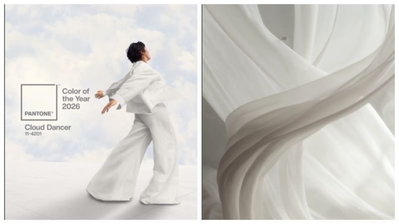 CLOUD DANCER, culoarea anului 2026! Ce semnificație are aceasta? Institutul Pantone: &bdquo;Calmează mintea, &icirc;ncuraj&acirc;nd relaxarea şi concentrarea adevărată"