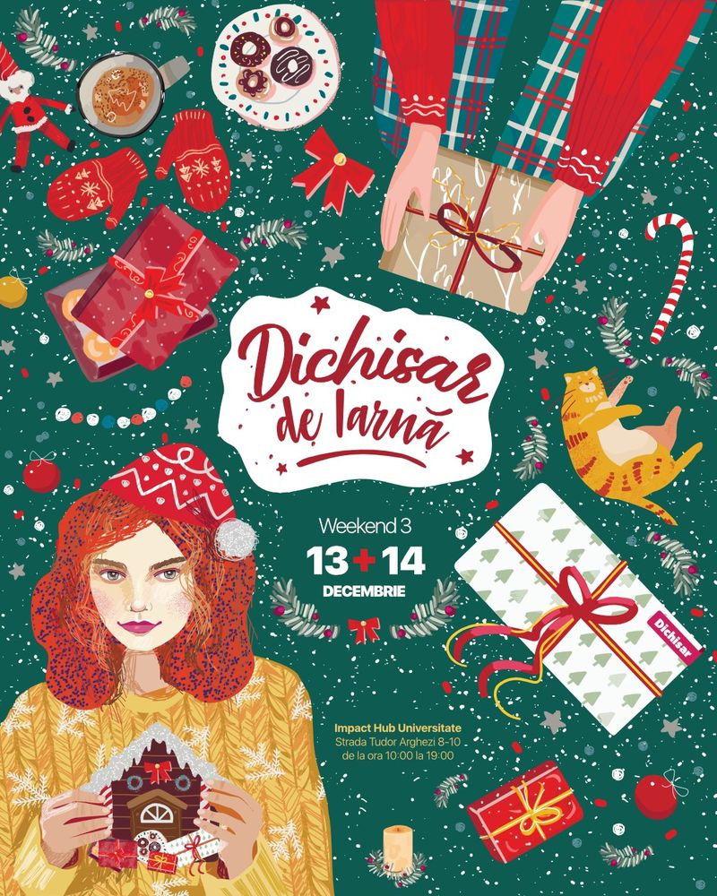 Vezi la ce evenimente poți participa în weekendul 13-14 decembrie 2025 