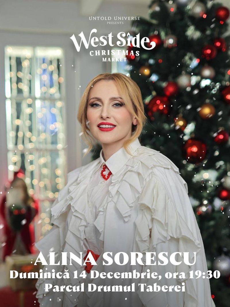 Cine cântă în weekend la West Side Christmas Market? 