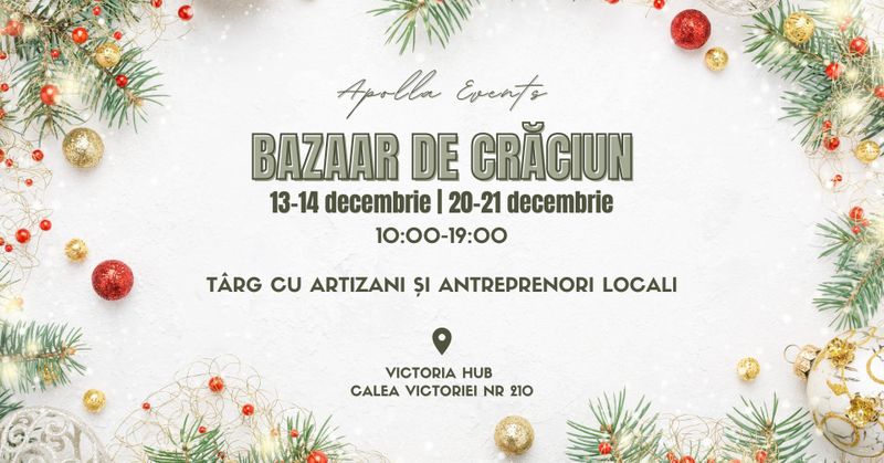 La ce târguri poți merge în weekend? 