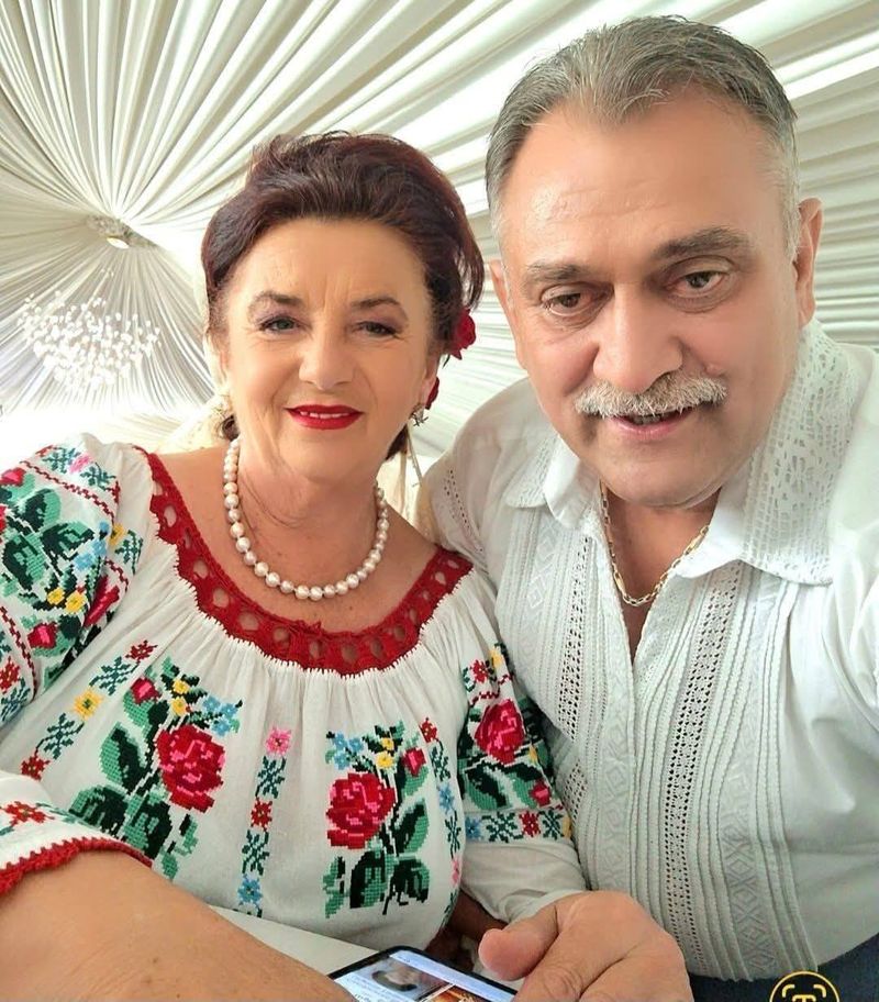 Maria Loga, la înmormântarea lui Ion Drăgan 