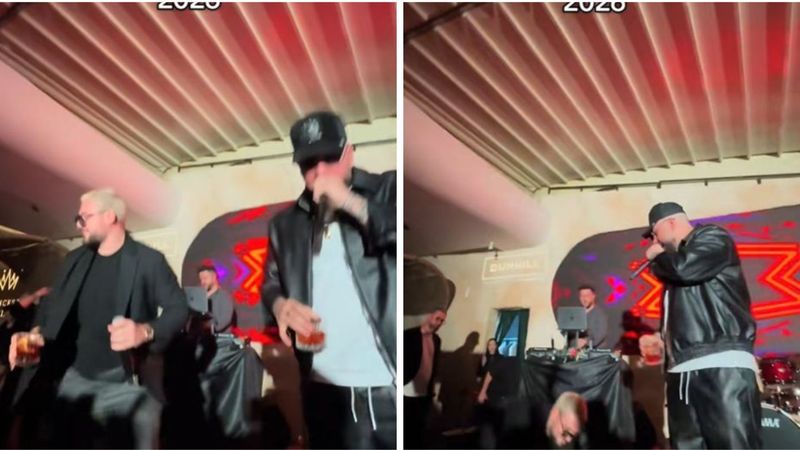 Start de an cu surprize pentru Mario Fresh! Artistul a căzut de pe scenă chiar &icirc;n noaptea de Revelion