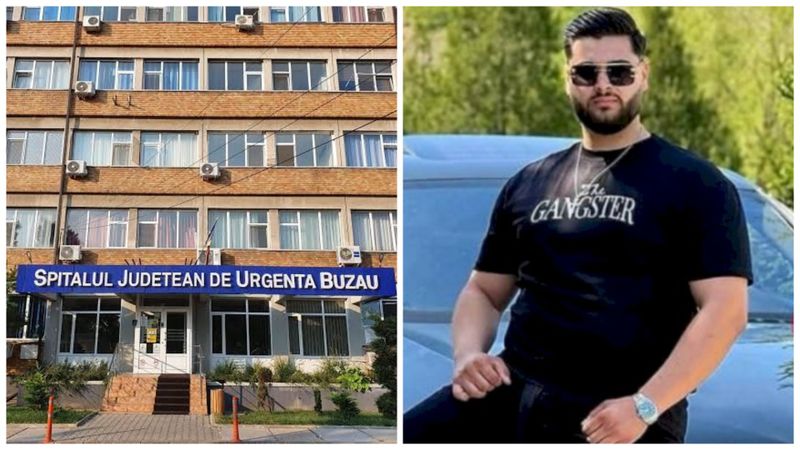 Gabriel a fost transportat la Spitalul Județean Buzău, unde a fost internat în sectia Ortopedie