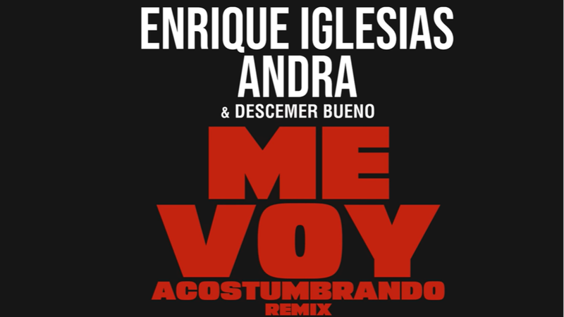 Noua piesă lansată de Enrique Iglesias și Andra te va face să dai REPLAY de la primul vers. Prima colaborare a fost un HIT, iar acum urmează surpriza numărul doi. Cum sună "Me Voy Acostumbrando"&nbsp;
