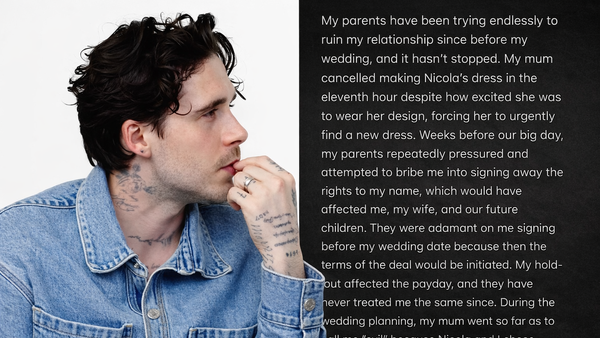 Brooklyn Peltz, primele declaratii publice despre ruptura de parintii lui, celebra familie Beckham: "&bdquo;Nu mă las controlat, mă apăr pentru prima dată &icirc;n viaţa mea&rdquo;