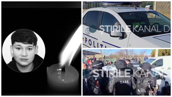 VIDEO Tatăl băiatului de 15 ani ucis și &icirc;ngropat &icirc;ntr-o grădină de prietenii săi, adus de la penitenciar. Ce a făcut la căpăt&acirc;iul fiului său? A fost at&acirc;t de SF&Acirc;ȘIETOR &icirc;nc&acirc;t toți cei prezenți nu și-au putut stăp&acirc;ni lacrimile