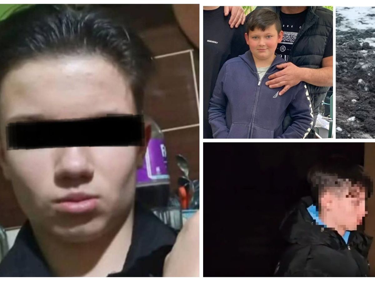 Baiatul de 13 ani scos cu jandarmii din sat