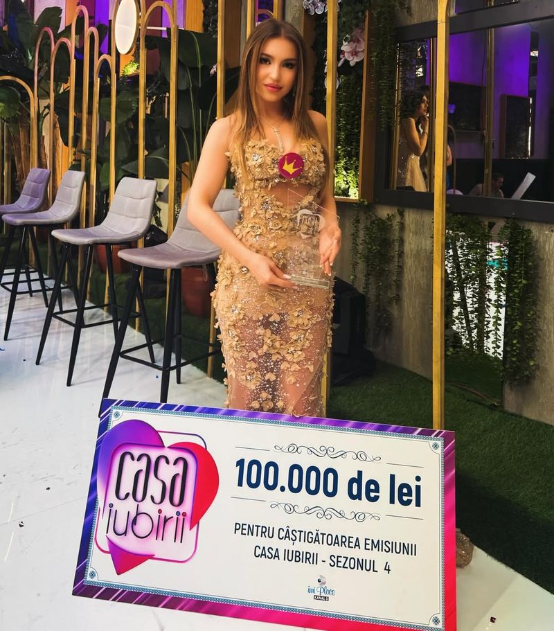  Veronica, câștigătoarea sezonului 4 Casa Iubirii