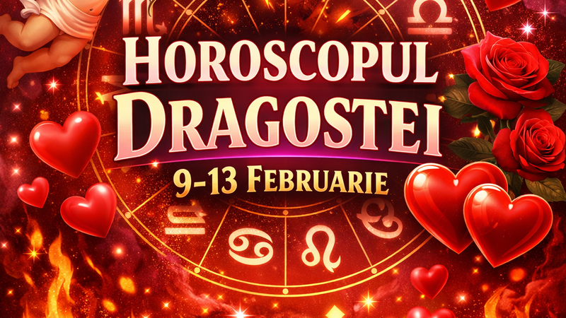 Săptăm&acirc;nă plină de tensiuni și pasiuni! Horoscopul dragostei 9&ndash;13 februarie. Pentru o ZODIE, dragostea se schimbă radical zilele acestea. Nimic nu va mai fi la fel