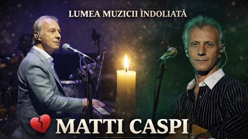 Lumea muzicii, din nou in doliu! S-a stins din viata Matti Caspi, artistul care a unit Romania si Israel prin cantec