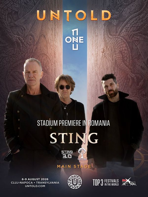 Sting vine la UNTOLD 2026