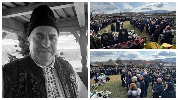 IMAGINI de la &icirc;nmorm&acirc;ntarea lui Gheorghe Chindriș! Omul de afaceri, ucis cu s&acirc;nge rece de un t&acirc;năr de 26 de ani &icirc;n propria casă, a fost condus pe ultimul drum