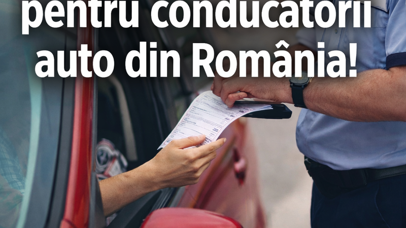 Vești neașteptate pentru conducătorii auto din Rom&acirc;nia! Ce se intampla cu proiectul care prevedea suspendarea permisului pentru șoferii care nu &icirc;și achită amenzile &icirc;n termen de 90 de zile