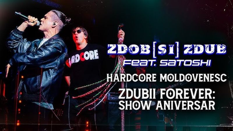 VIDEO Zdob și Zdub și Satoshi AU ELECTRIZAT PUBLICUL la concertul aniversar Zdubii Forever. Energia din sală s-a simțit p&acirc;nă la ultimul acord: "Vă mulțumim că ați fost alături de noi pe tot parcursul acestei călătorii nebune!"
