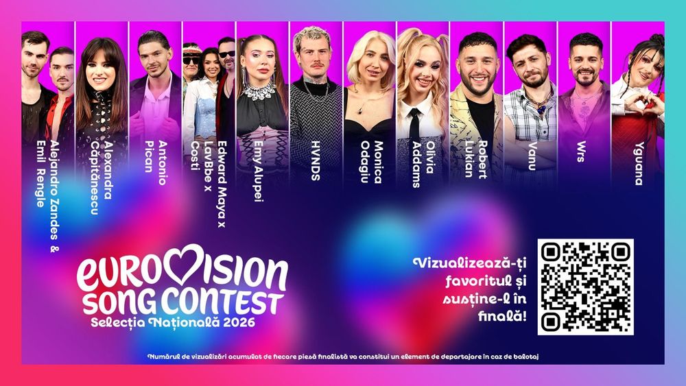ANUNȚUL MOMENTULUI! Cine este artistul care va reprezenta Rom&acirc;nia la Eurovision 2026? El este c&acirc;știgătorul finalei Selecției Naționale