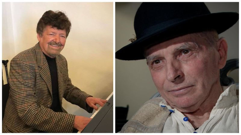 IMAGINI DUREROASE de la priveghiul lui Jolt Kerestely. &Icirc;n tăcerea apăsătoare a &icirc;ncăperii,&nbsp;momentul făcut de Grigore Leșe l&acirc;ngă sicriul compozitorului A &Icirc;NGENUNCHEAT pe cei prezenți, lăs&acirc;nd lacrimi și durere