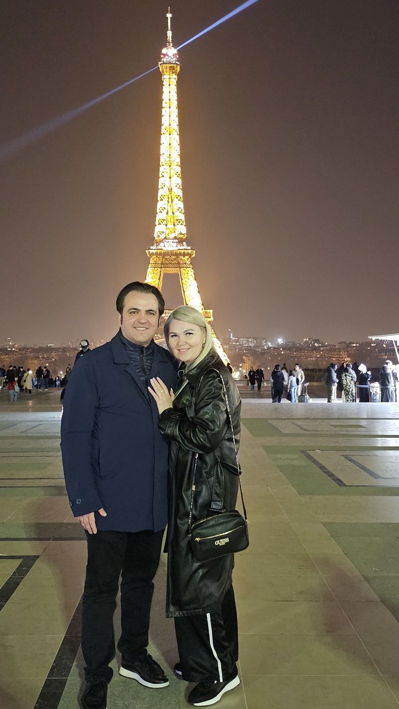 Diana și Igor Cuciuc, momente speciale la Paris de 8 Martie